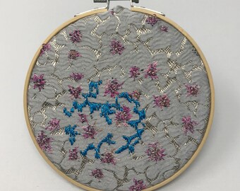 Hoop embroidery  5 inches