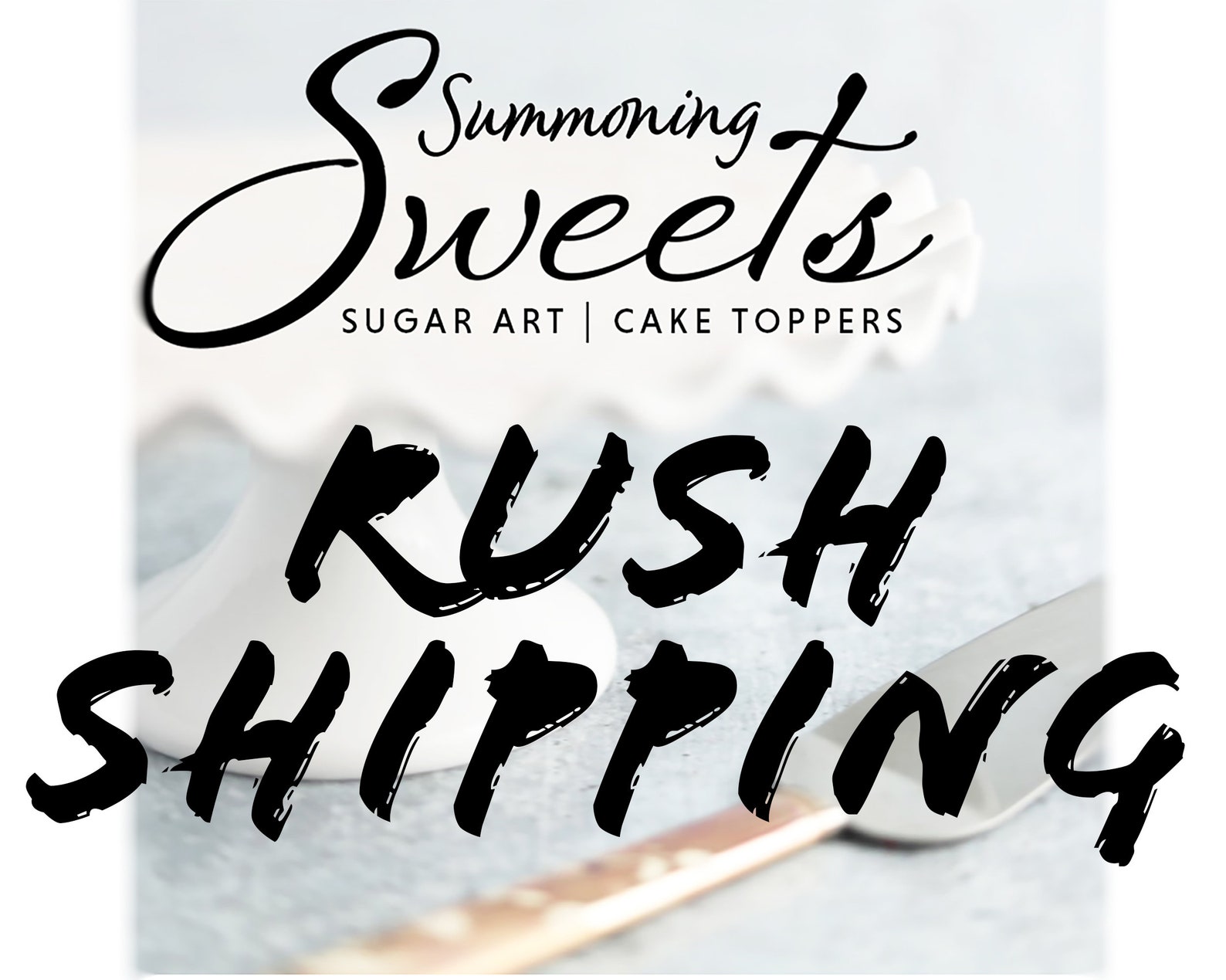 USPS Priority Express Flat Rate Shipping for Fondant Cake