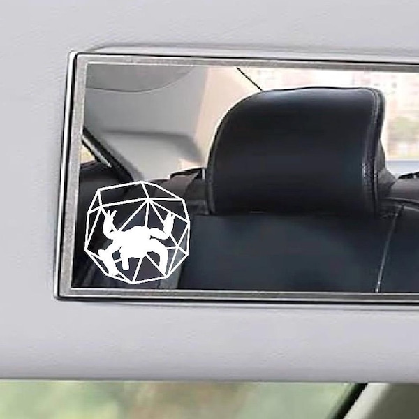 Rocky Mirror Laptop Car Sticker - Project Hail Mary - Rocky in Ball - Vinyl Sticker