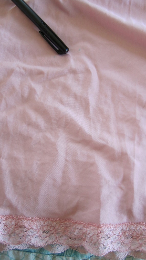 Vintage Shadowline Pink Nightgown - image 10