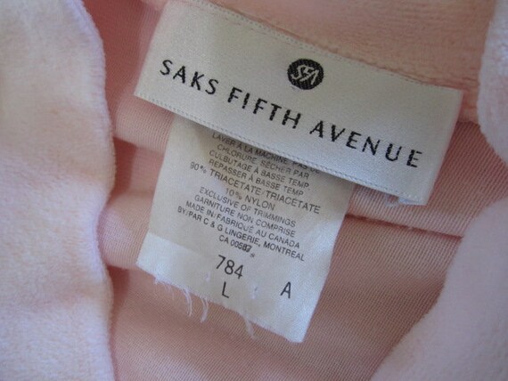 Vintage Saks Fifth Avenue Housecoat Robe - image 6