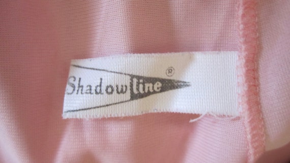 Vintage Shadowline Pink Nightgown - image 6