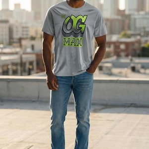 Custom Printed T-Shirt Matching Max OG 95 Neon image 4