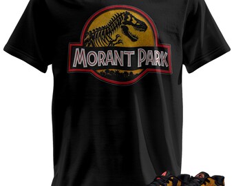 Custom Printed T-Shirt Matching Signature Sneaker For Ja Morant