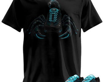 Custom Printed T-Shirt Matching Max OG 95" Scorpion Blue"
