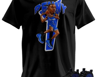 Custom Printed T-Shirt for Matching Foamposite One OG Royal
