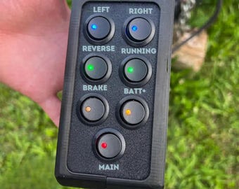 Milwaukee M12 Trailer Light Tester | 7-Pin & 4-Pin Connector | Battery Powered Diagnostic Tool |RV trailer