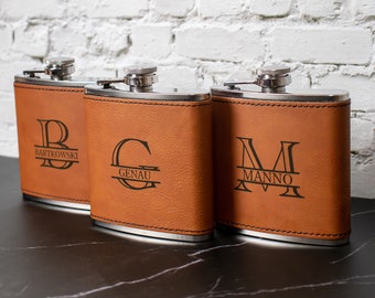 Custom Flask for Groomsman Gift