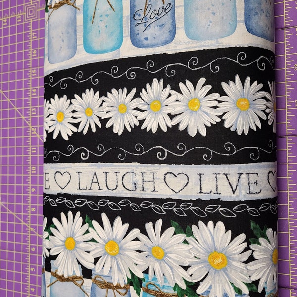 Canning Jar Fabric Etsy