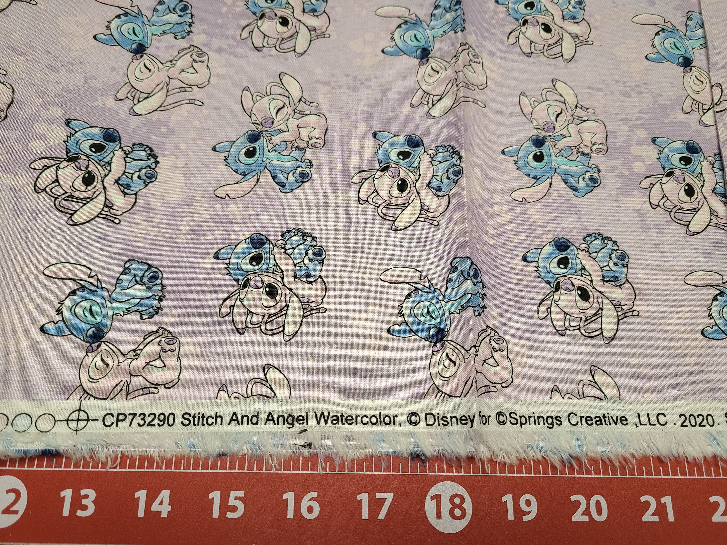 Stitch and Angel Watercolor Fabric Quilting Masks Crafts Etsy