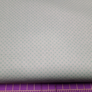 Riley Blake Kisses Sweet Mint C210 Cotton Fabric Quilting Crafting Sewing