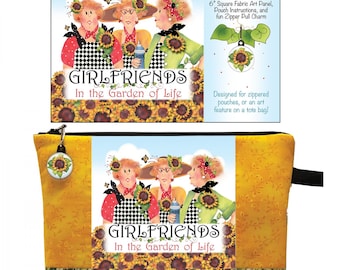 Jody Houghton Designs In Zippered Kit Girlfriends in the Garden of Life SETAP64