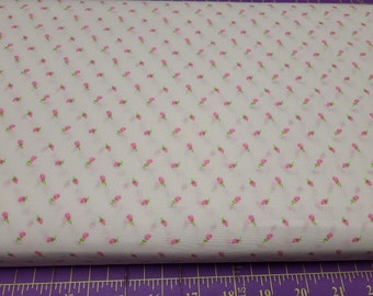 Choice Small Rose Buds BD43970-105 Cotton Fabric Quilting Sewing Masks Crafting