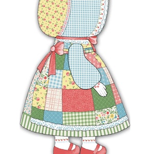 Benartex Sunny Sun Bonnet Sue Panel 720-99  Panel Fabric Quilting Masks Crafts Sewing