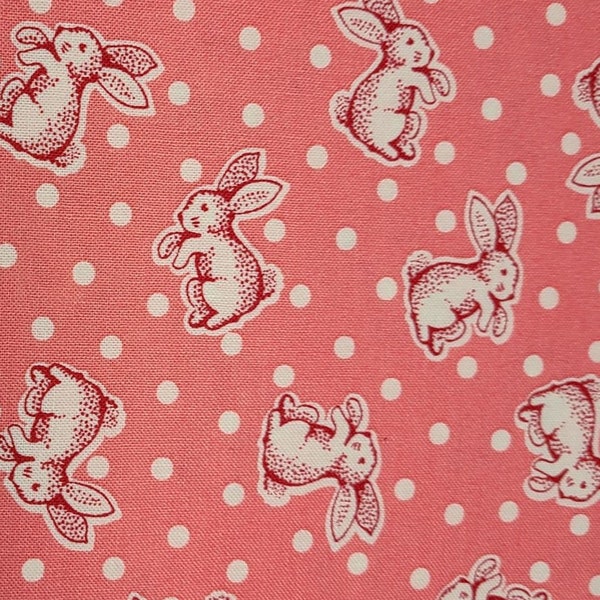 Marcus Fabric Tante Grace Bunnies R35119 Tissu Quilting Masques Artisanat Couture