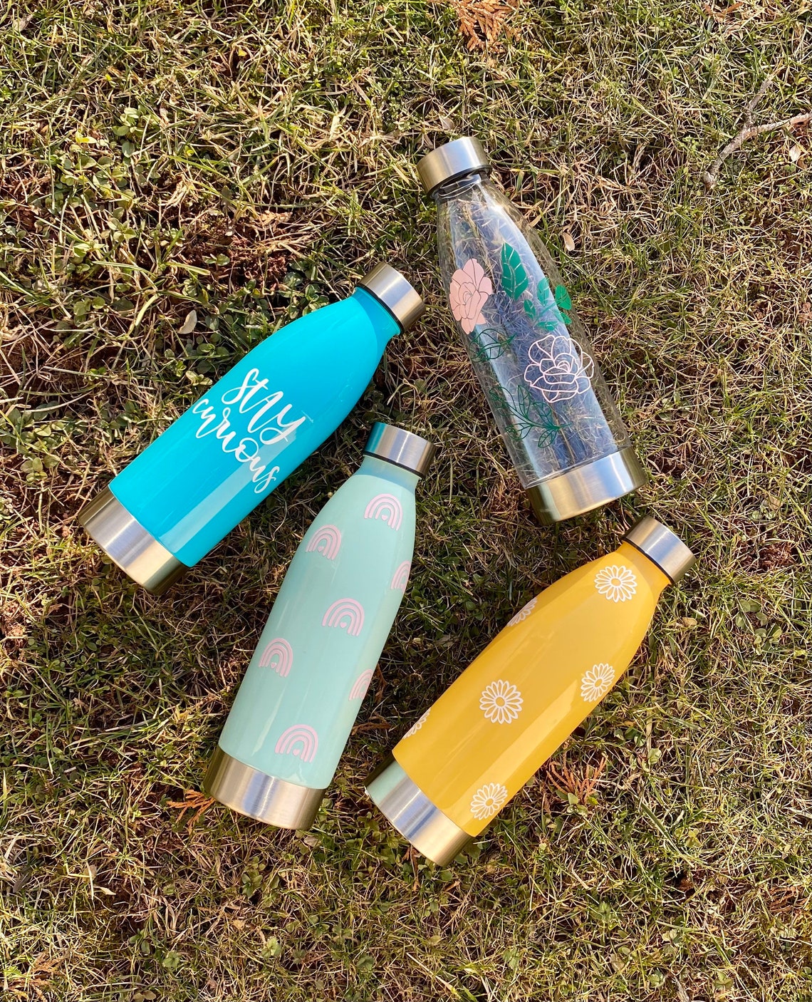 Custom Plastic Reusable Water Bottle | Etsy