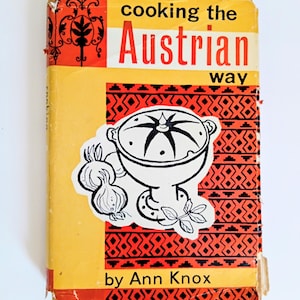 COCINA AL ESTILO AUSTRIACO / Libro de cocina clásico / Ann Knox / ChocolatFlea