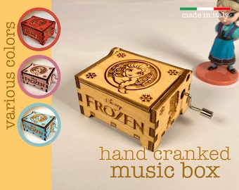 Frozen, Frozen Music Box, Frozen theme Music Box, Custom Music Box, Let it go, Frozen film gift, Frozen Custom Music Box