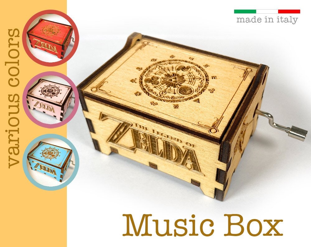 Legend of Zelda Song of Storms Music Box: Zelda Music Box -  Israel