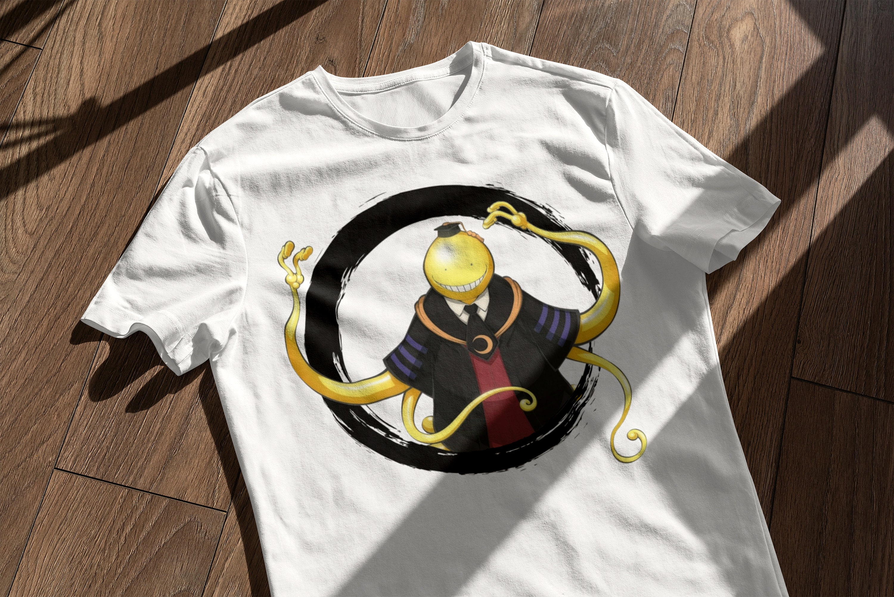 UBUB Anime Assassinat Salle De Classe Koro Sensei Deux Pièces Ensemble Femmes Été Chemise Ombilicale Mode Décontracté Cool Été Ensemble De Mode