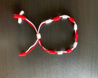 Two color 10 knots decenario bracelet