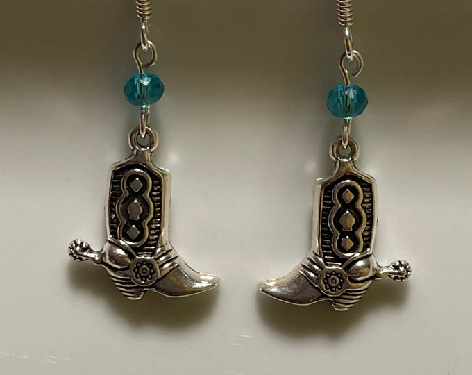 Cowboy boots earrings,cowgirl earrings,western earrings,