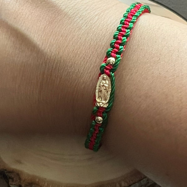 Mexican Mary Bracelet Etsy