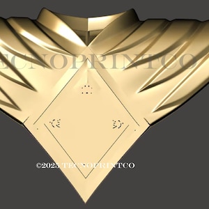 ranger costume chest armor for 3d printing