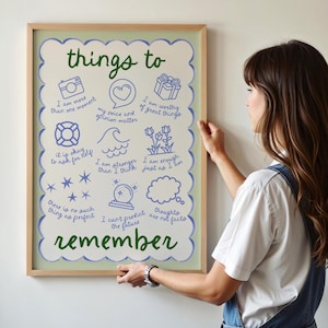 Paquete de carteles de consejero escolar / 30 impresiones de salud mental para la oficina del consejero y decoración de paredes / arte de pared para consejeros