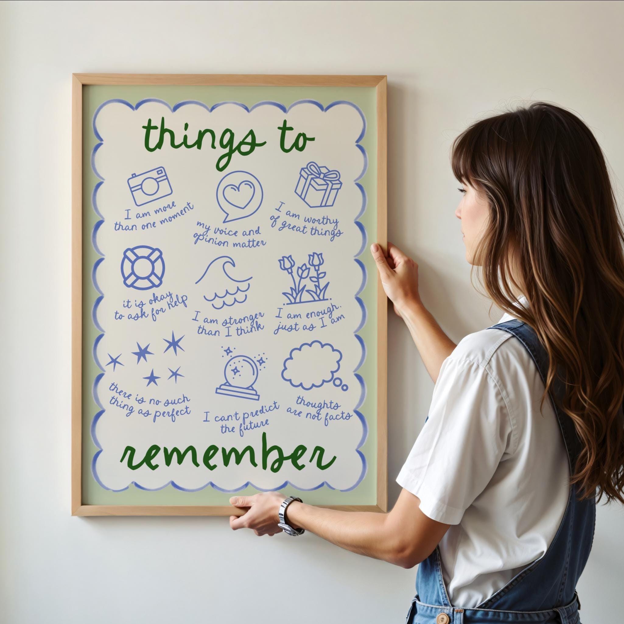 Mental Health 30 poster bundle for school psychologists, child psychologists, and therapy / counselor offices | coping skills, feelings