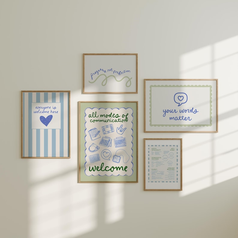 SLP Office Poster Bundle | Logopädie / Logopädie Anleitung (Digitaler Download) Bild 2