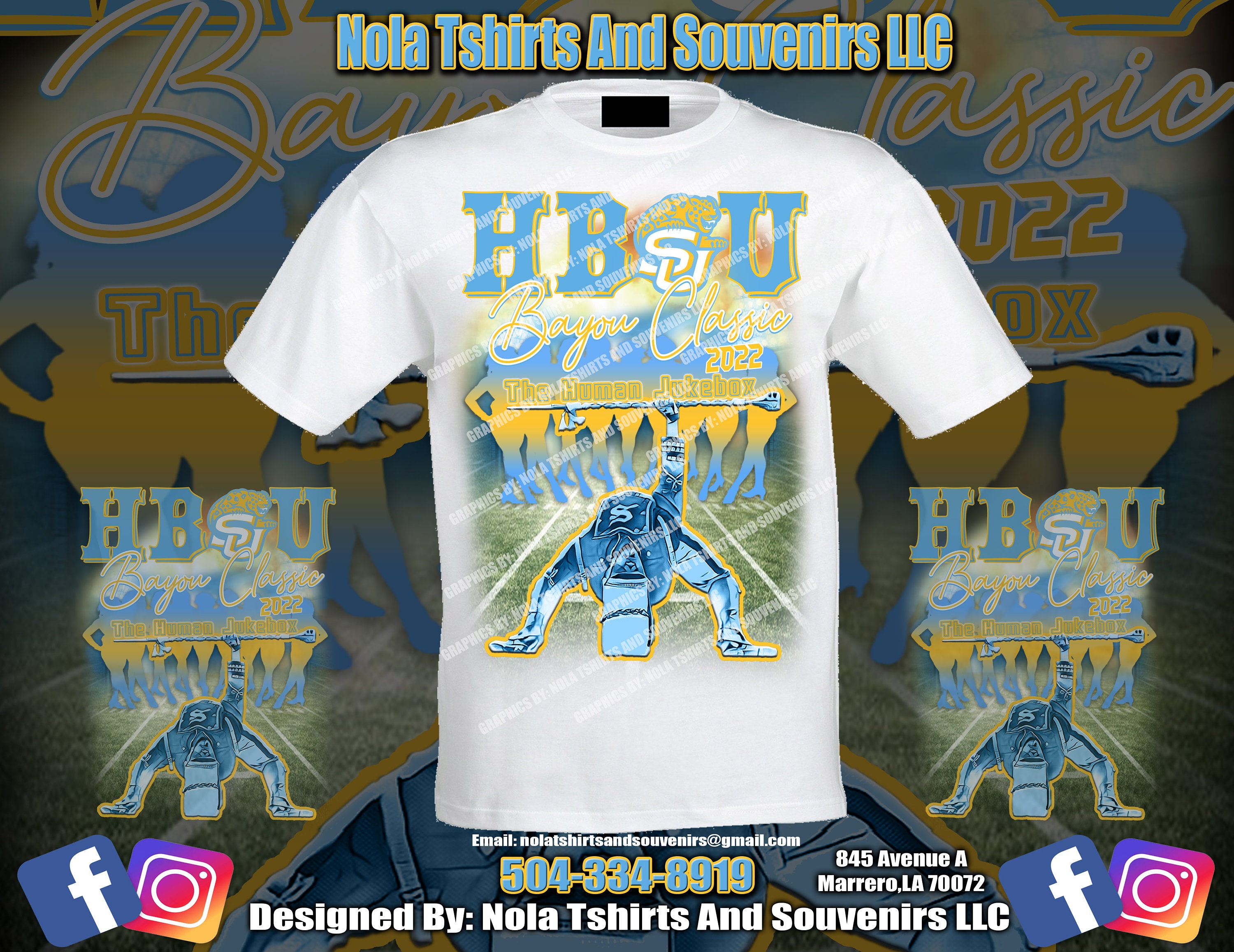 Southern Bayou Classic 2022 Png Download 13x19 Sizes Sublimation White