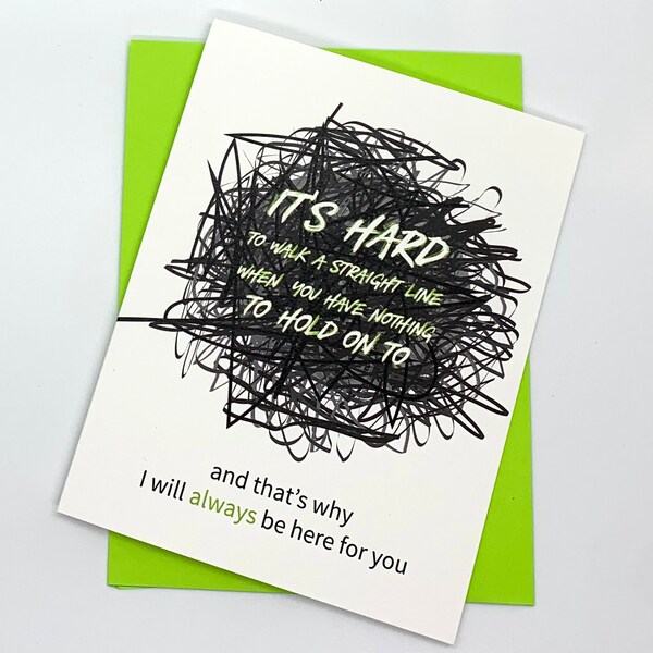 Sobriety Cards: It's hard
