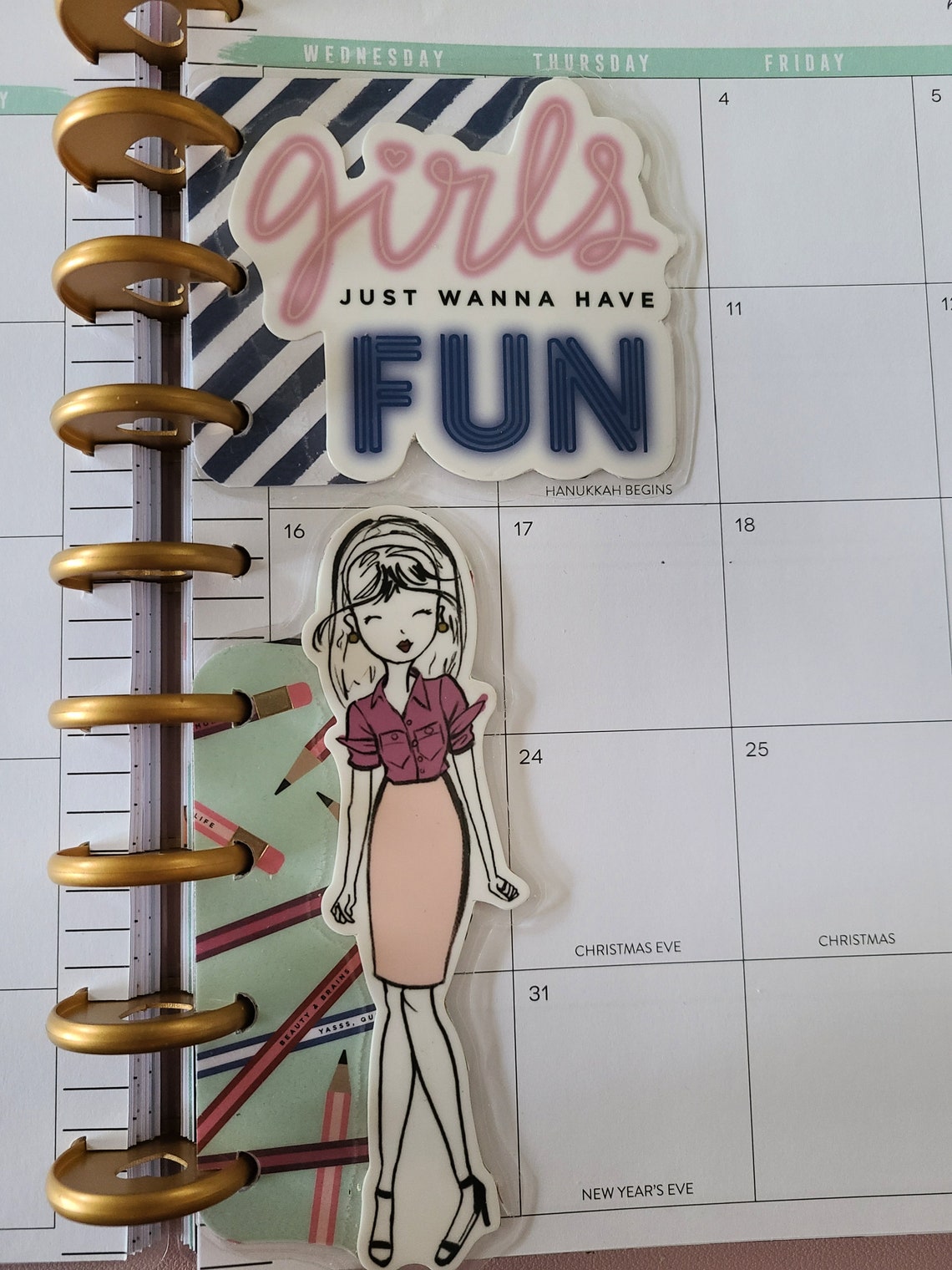 Planner Page Tab Happy Planner Accessories Planner tab Etsy