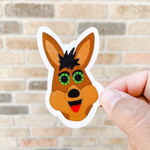 Spurs Coyote sticker, spurs sticker ,water bottle laptop sticker