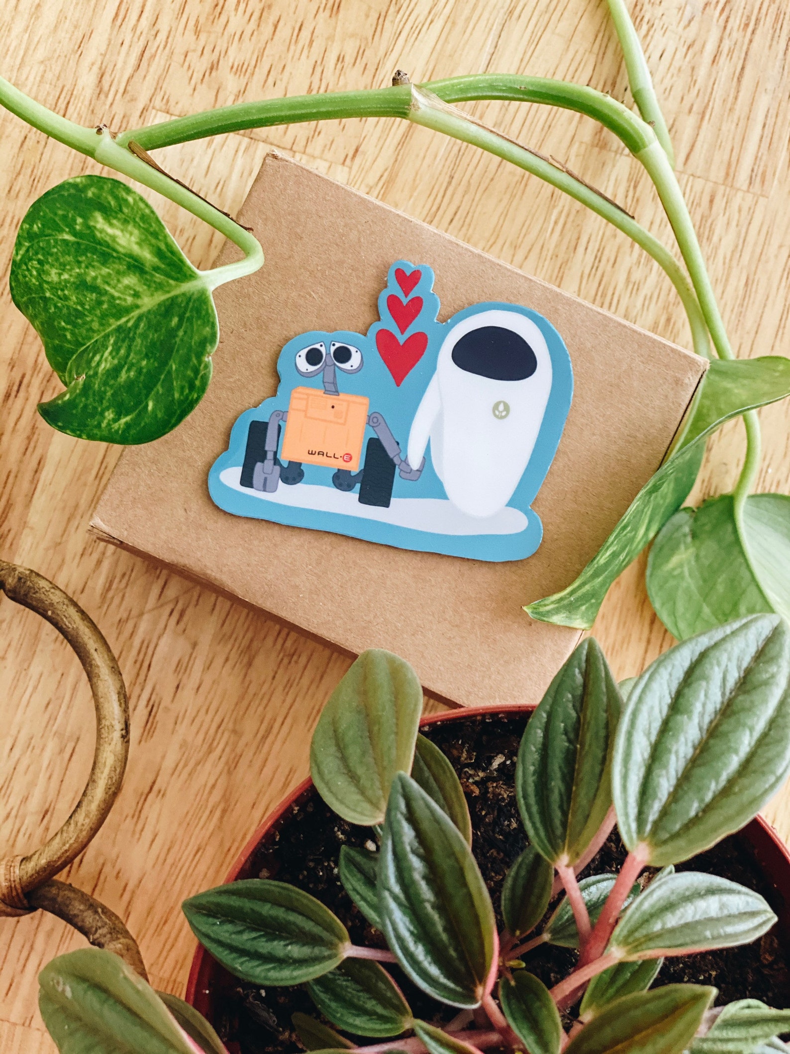 WALL E Sticker Disney Pixar Sticker Water Bottle Laptop Etsy