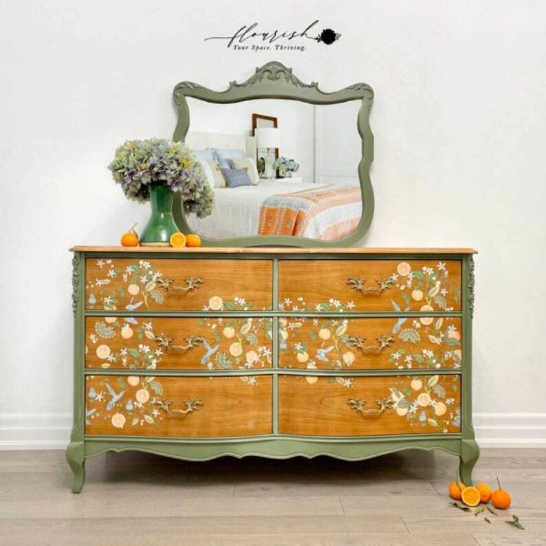 Orange Grove Furniture Transfer by Redesign With Prima 24 X Etsy UK