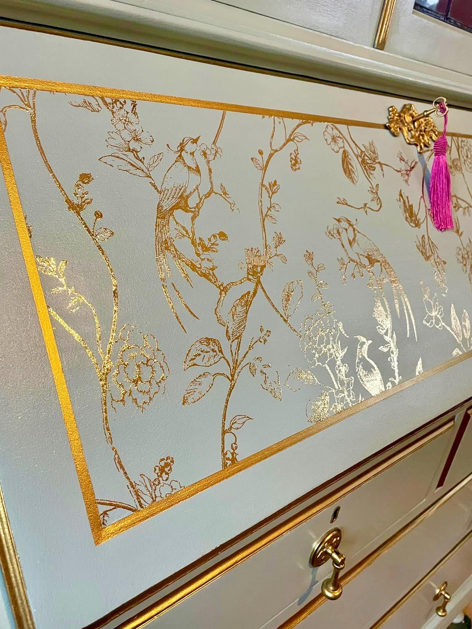 Adesivo Argento e lamina d'oro