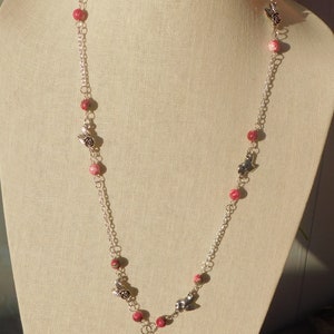 Rose Garden Beaded Pendant