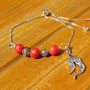 Red Chili Slider Bracelet