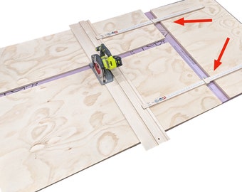 Quick Measure Saw Track Plans