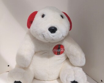 coca cola plush bear 1993