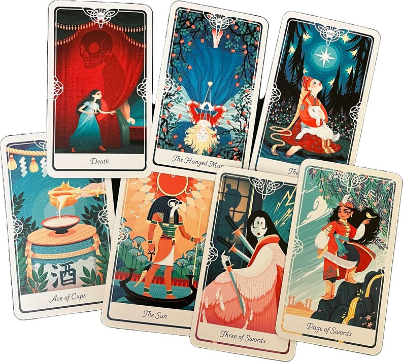 Tarot of the Divine A Deck and Guidebook Inspired by Deities, Folklore