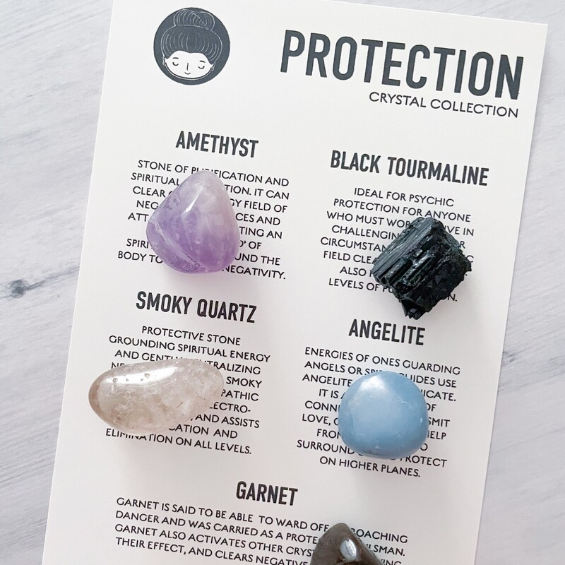 Protection Crystals - Etsy