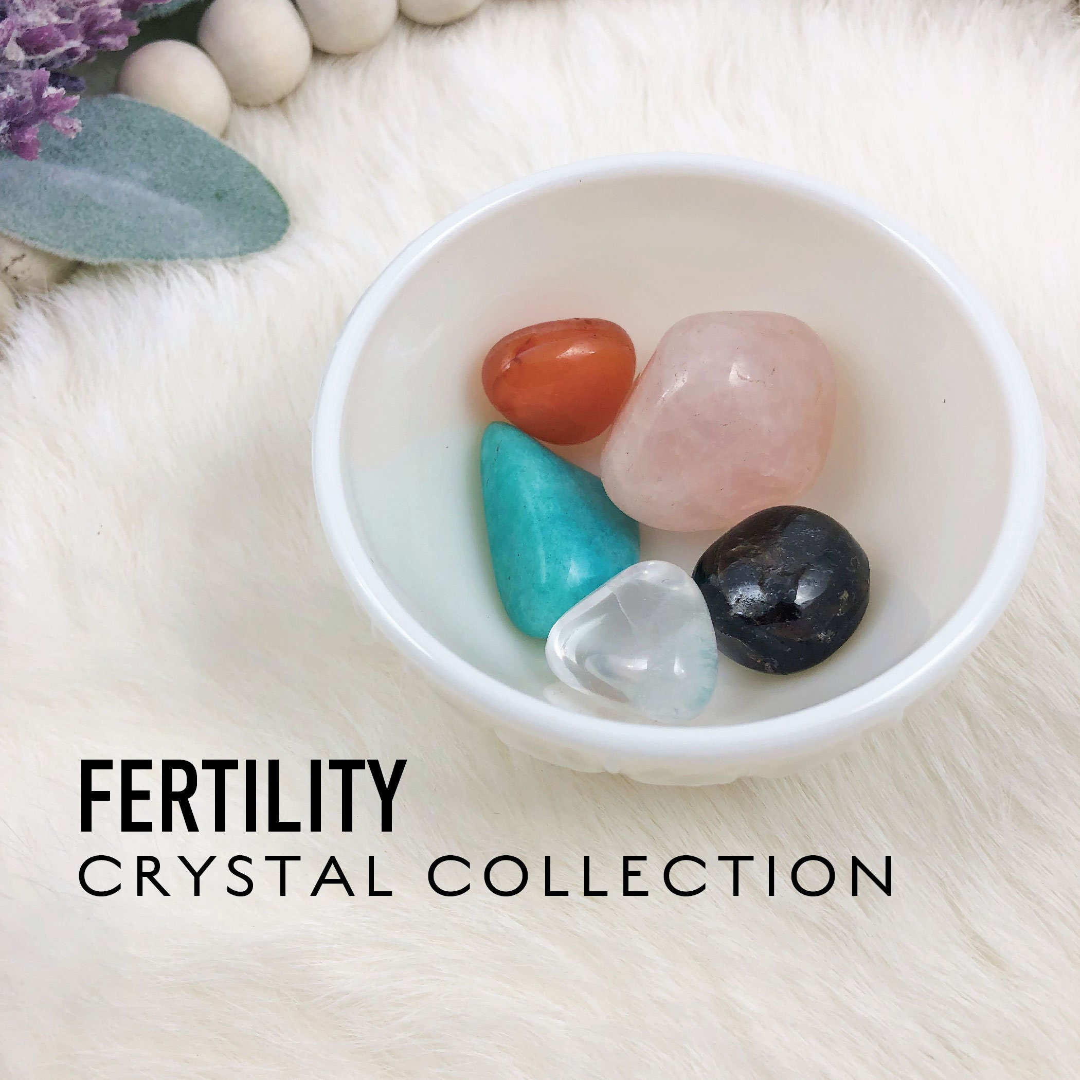 Fertility Healing Stones Crystals for Fertility Fertility Etsy