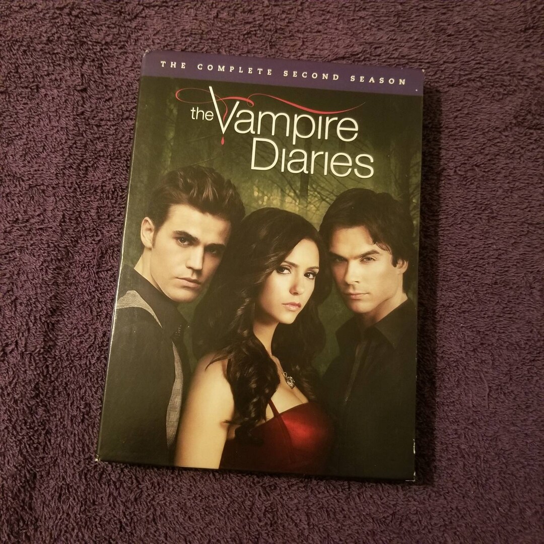 The Vampire Diaries Complete Season 2 DVD Boxset Etsy