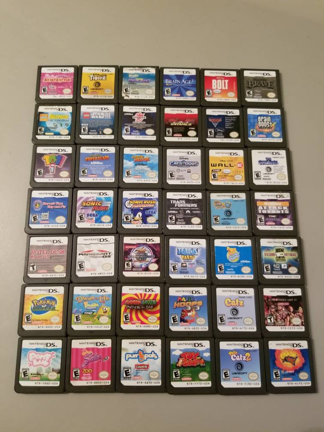 Nintendo DS Games Cartridge Only Authentic A - Etsy
