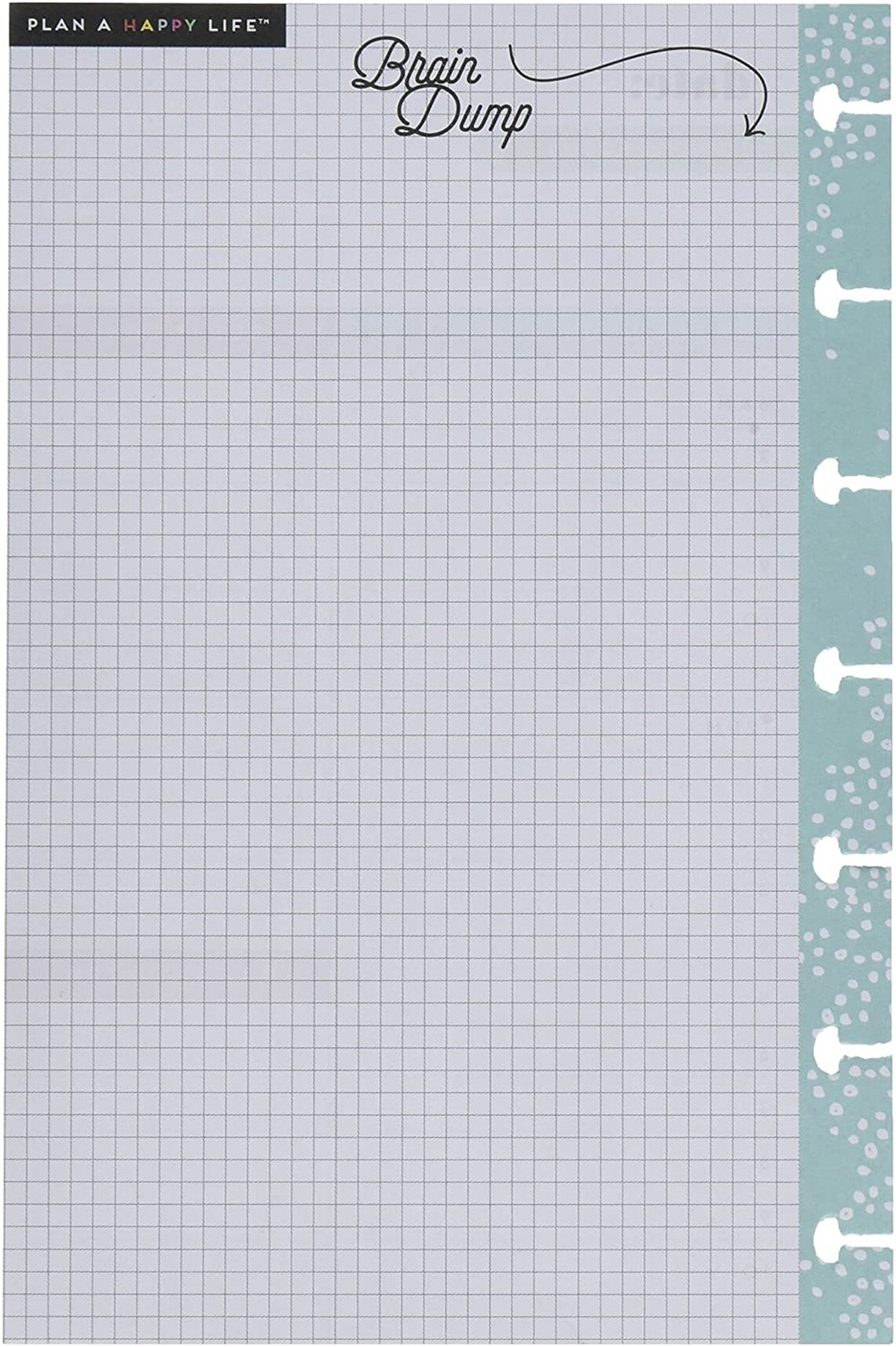 MAMBI The Happy Planner Mini Note Daily Fill Paper FILM02 Etsy