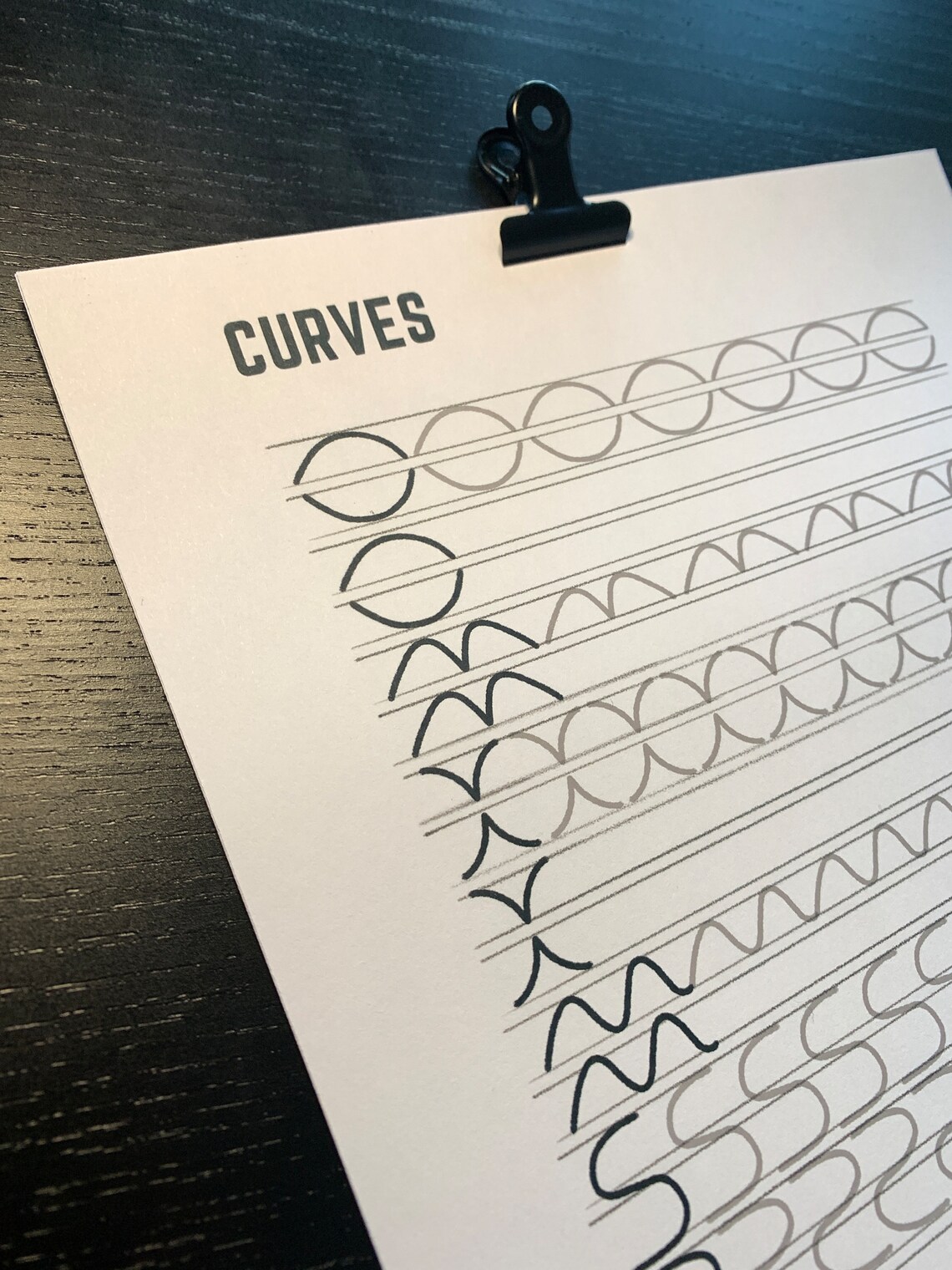 Workbook for Line Drawing Basics, Instant Download and Print at Home ...