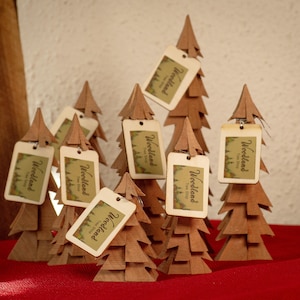 Handmade Cherry Wooden Trees - 4 inch to 10 inch sizes